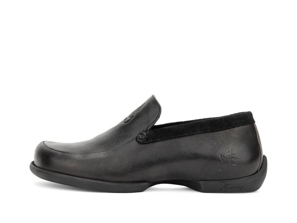 black - Profile Outside View