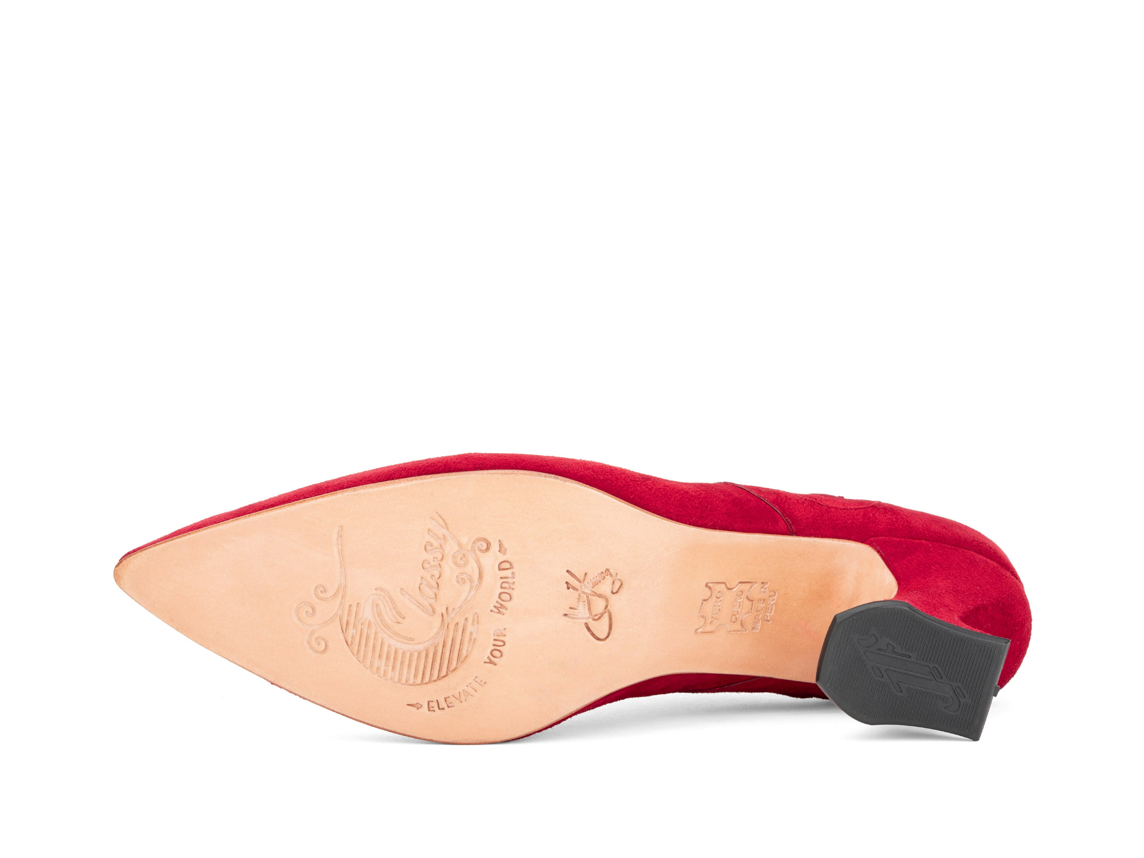 red - Sole View