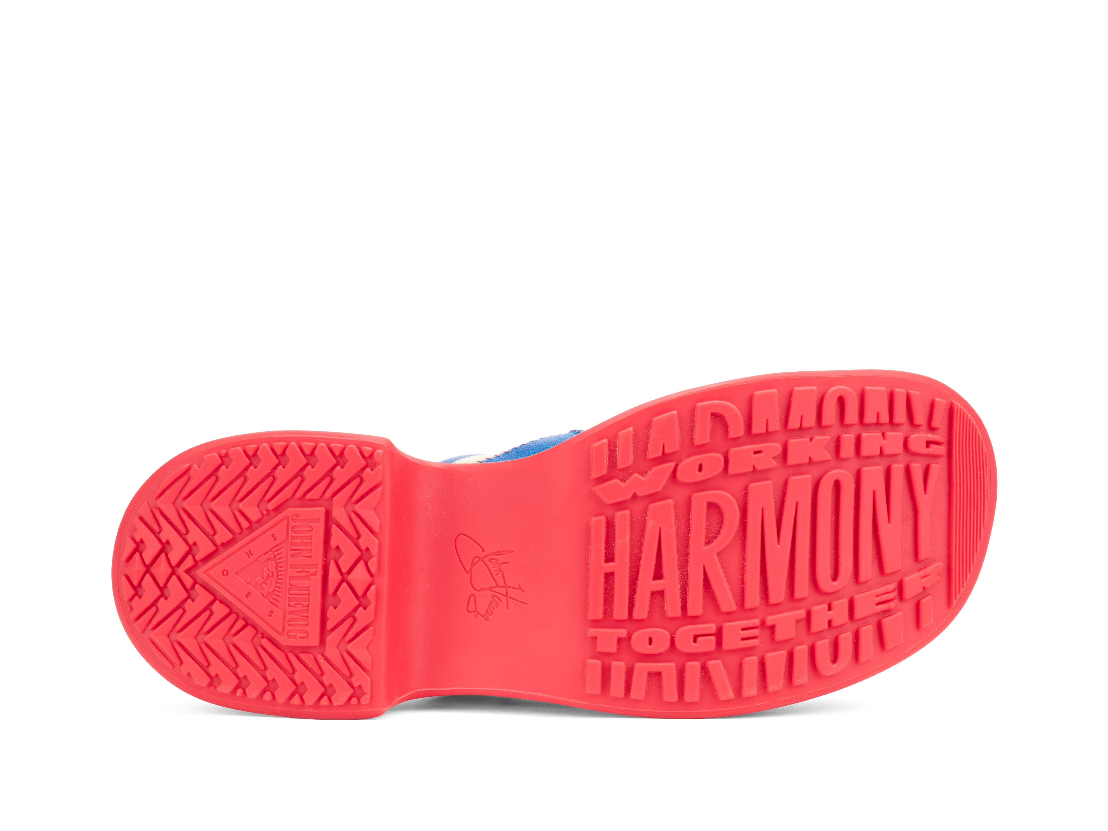 red - Sole View