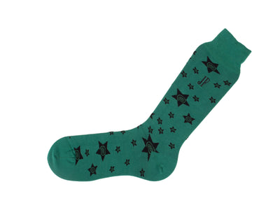Potato Vog Socks - Green/Black