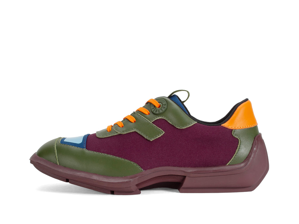 green_purple_orange - Outside