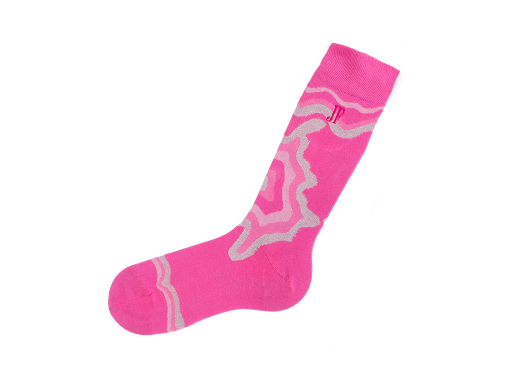 pink - Left Foot
