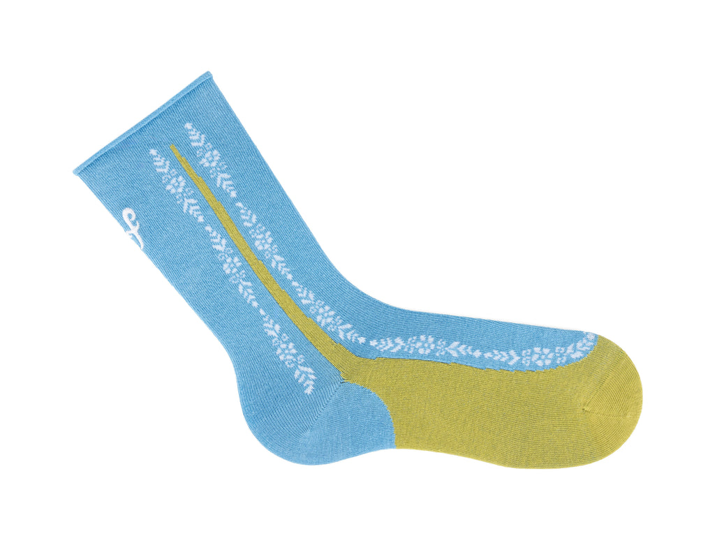 blue - Right Sock