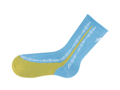 Rodrick Vog Socks - Green/White/Blue