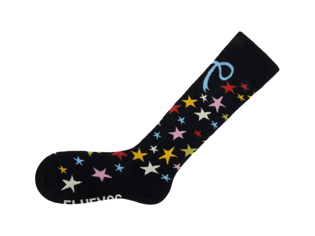 black_multi - Left Sock