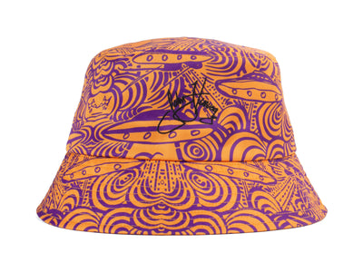 George Clinton Bucket Hat - Orange/Purple