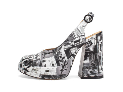 Ternura - Newsprint Black/White