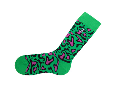 Walter Carl Vog Socks - Green/Purple