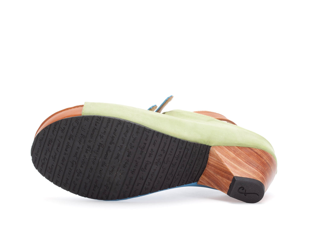green_light_blue_brown - Sole