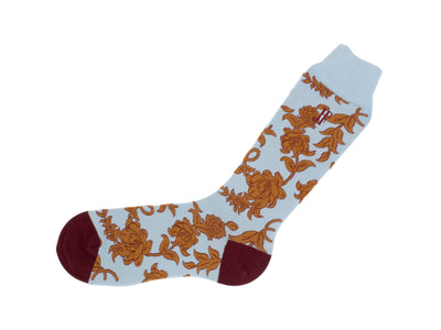 Xay Xay Vog Socks - Bleu pâle/Brun