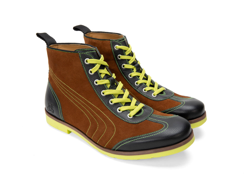 brown_yellow - Quarter View