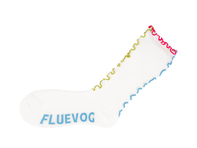Layla Luna Socks (3-Pack) - White/Blue/Yellow
