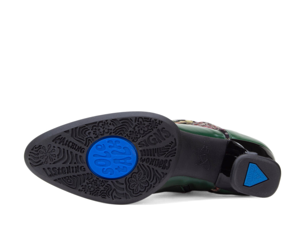 green_floral - Sole View