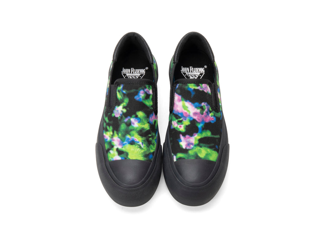 green_purple_tie-dye_vegan - Top