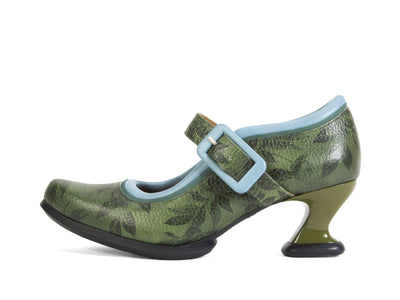 Leonora - Vert floral