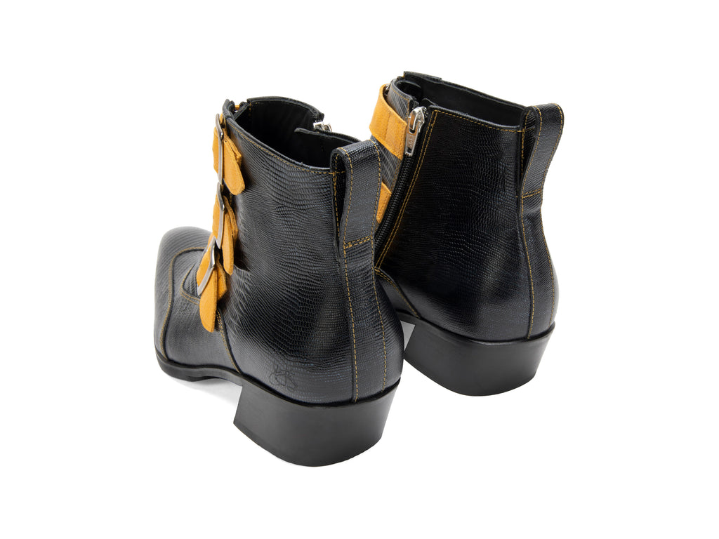 black_yellow - Back View