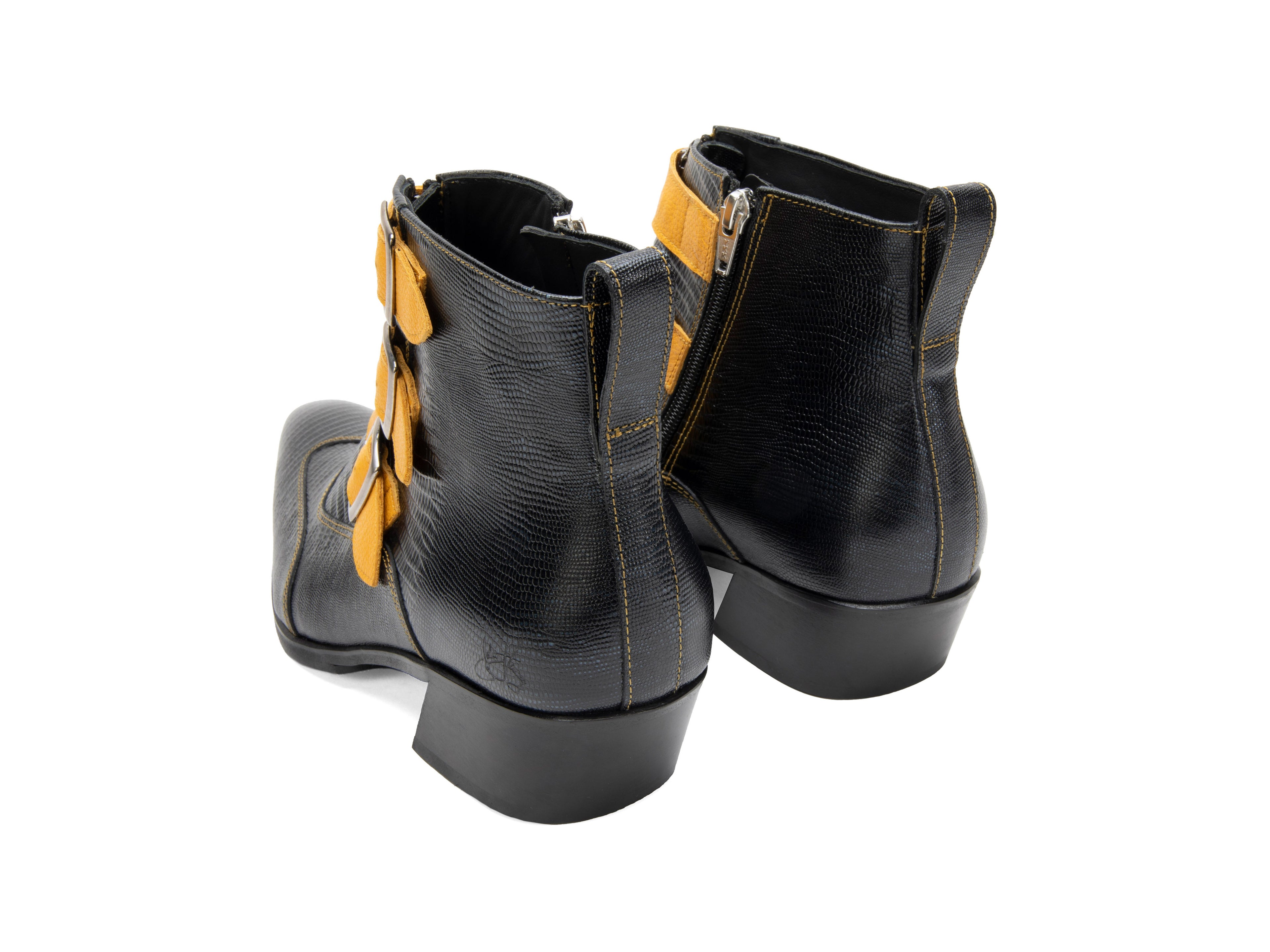 black_yellow - Back View