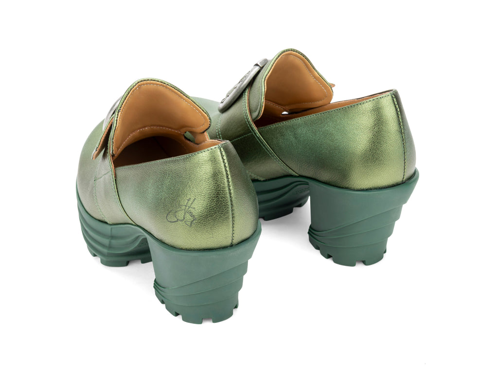 green_metallic - Back View