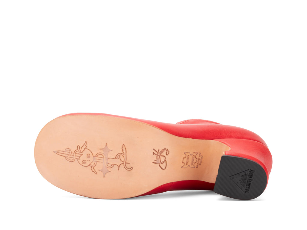 red - Sole View