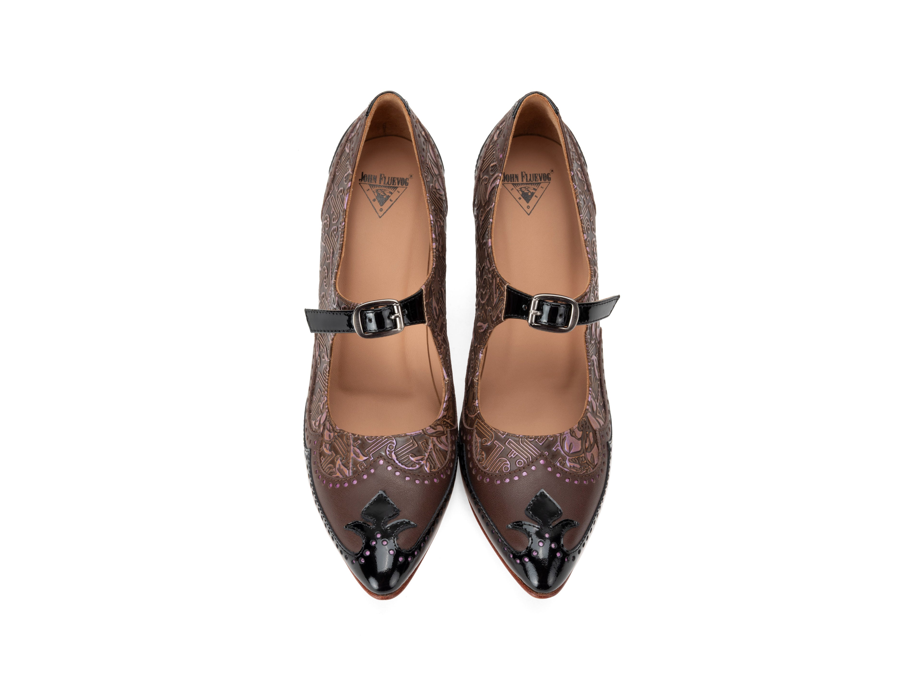 brown_black_purple - Top View