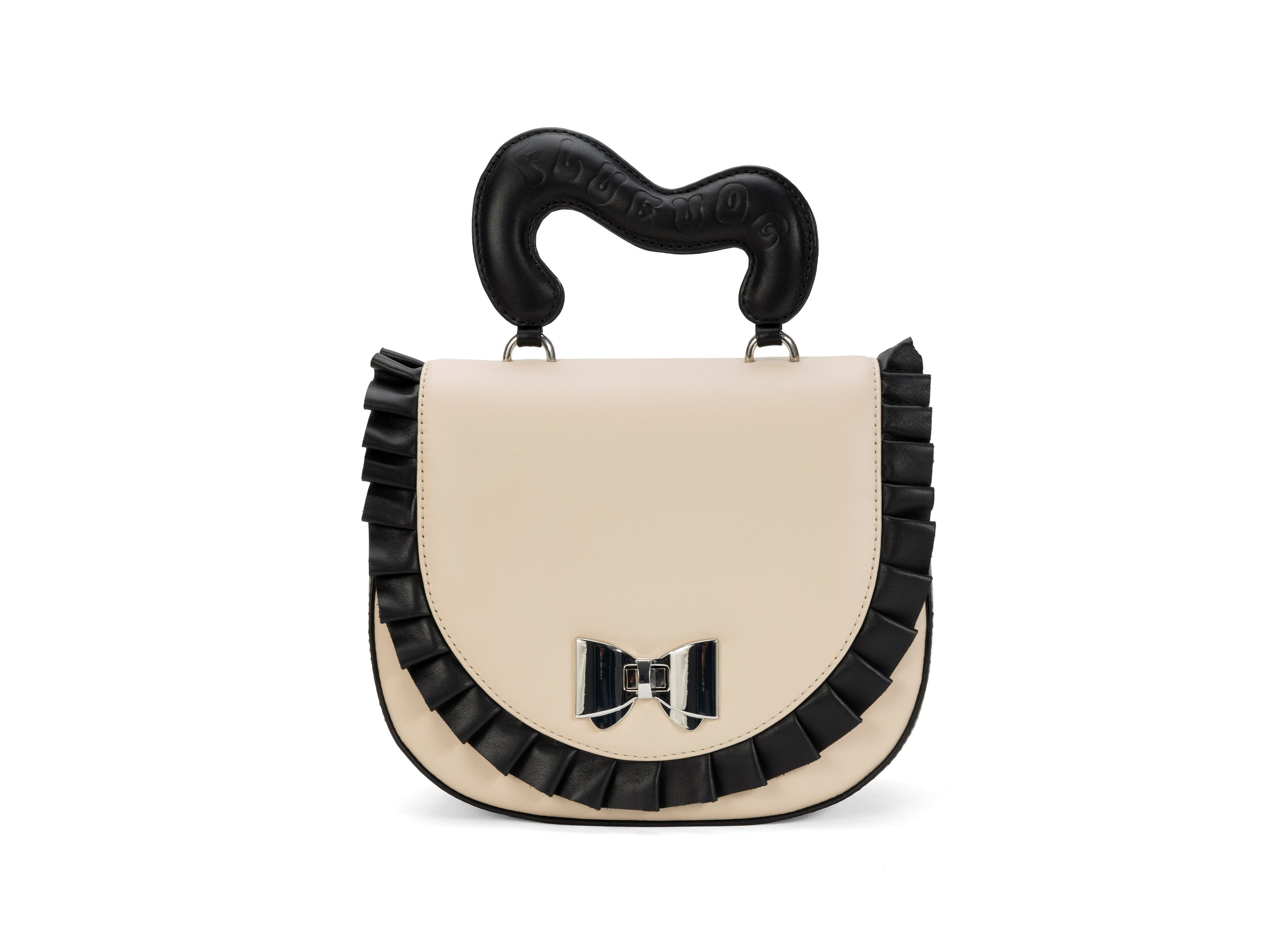 beige_black - Front View