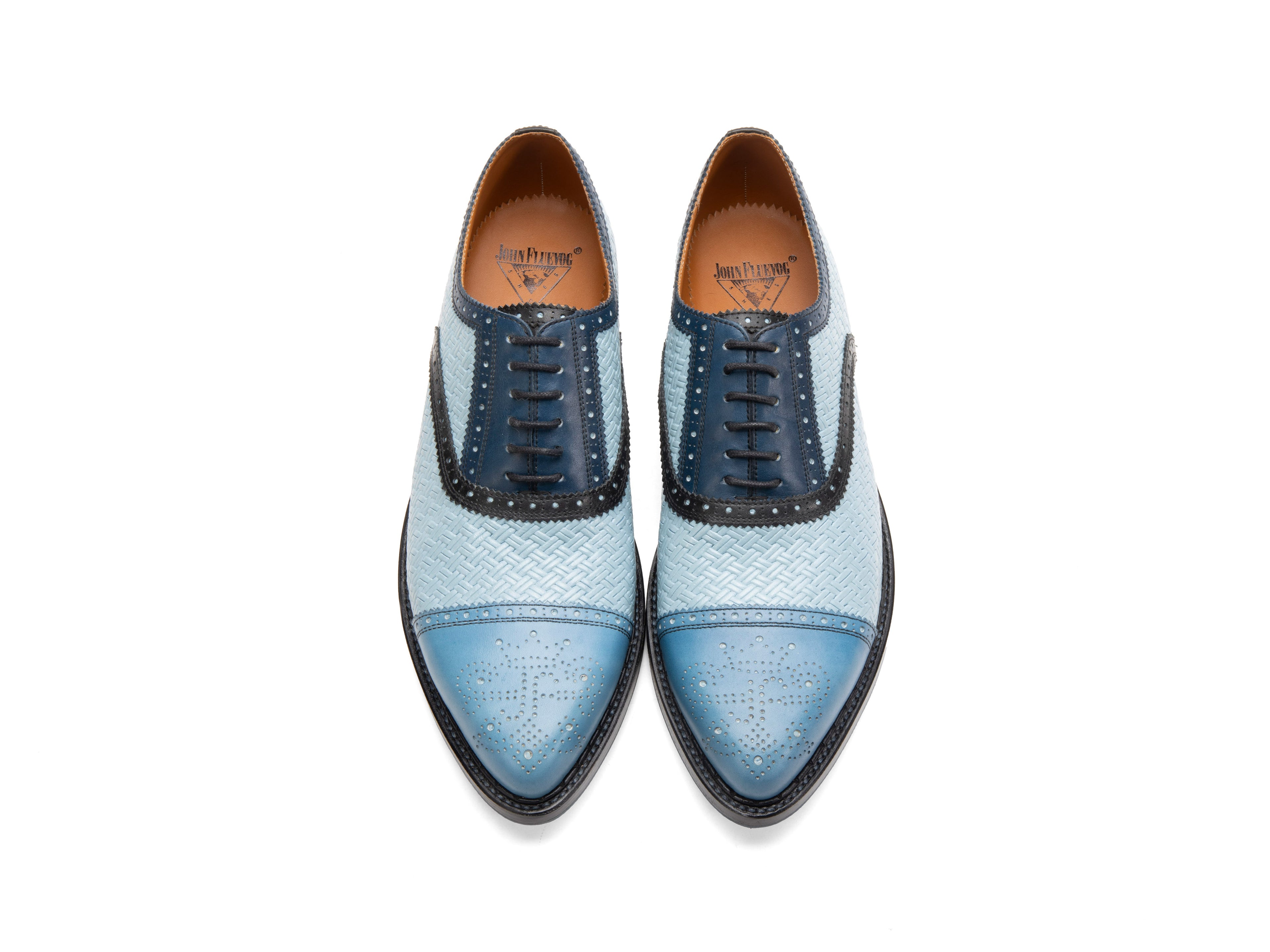 weave_black_blue - Top