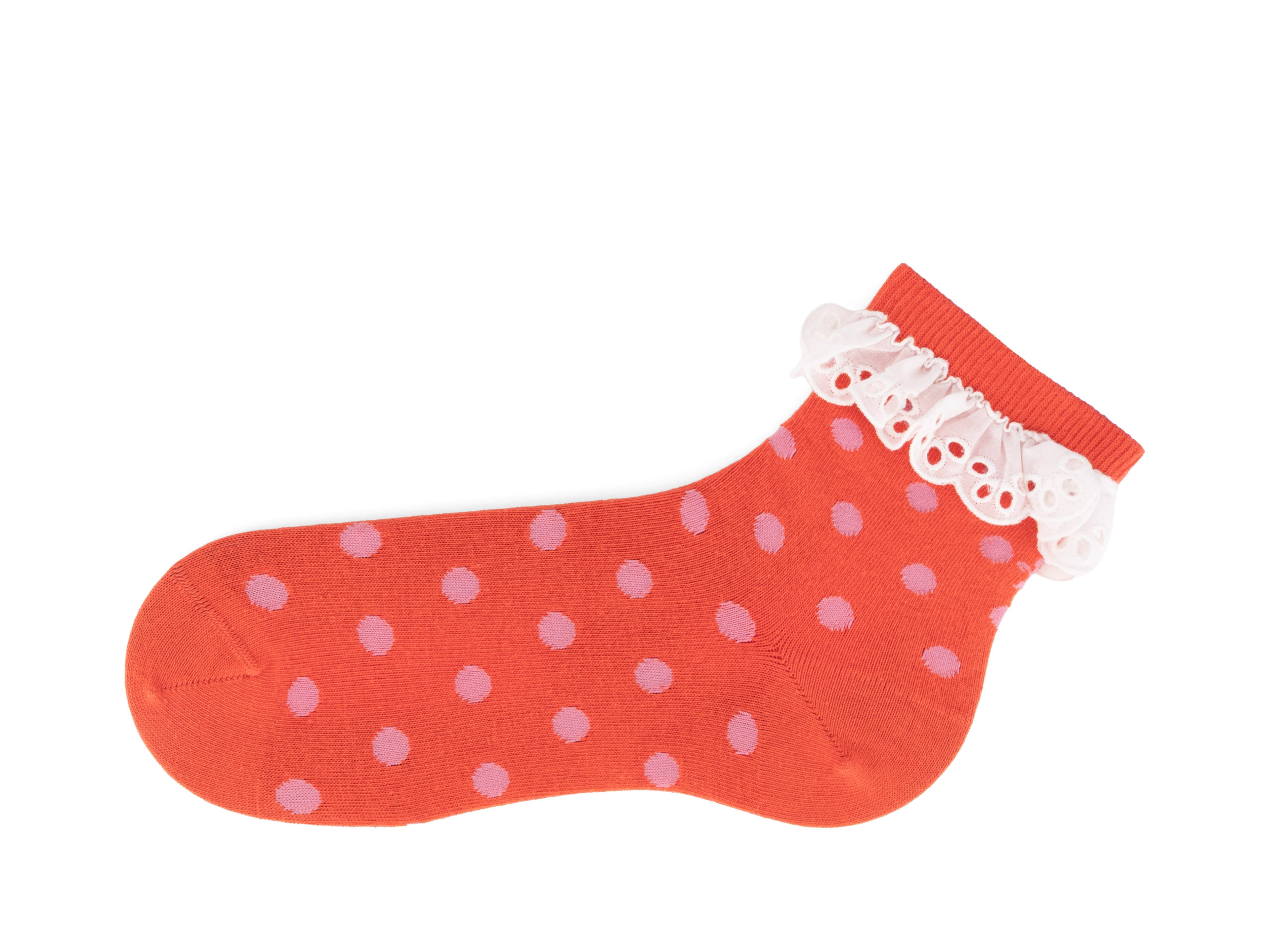 orange - Left Sock
