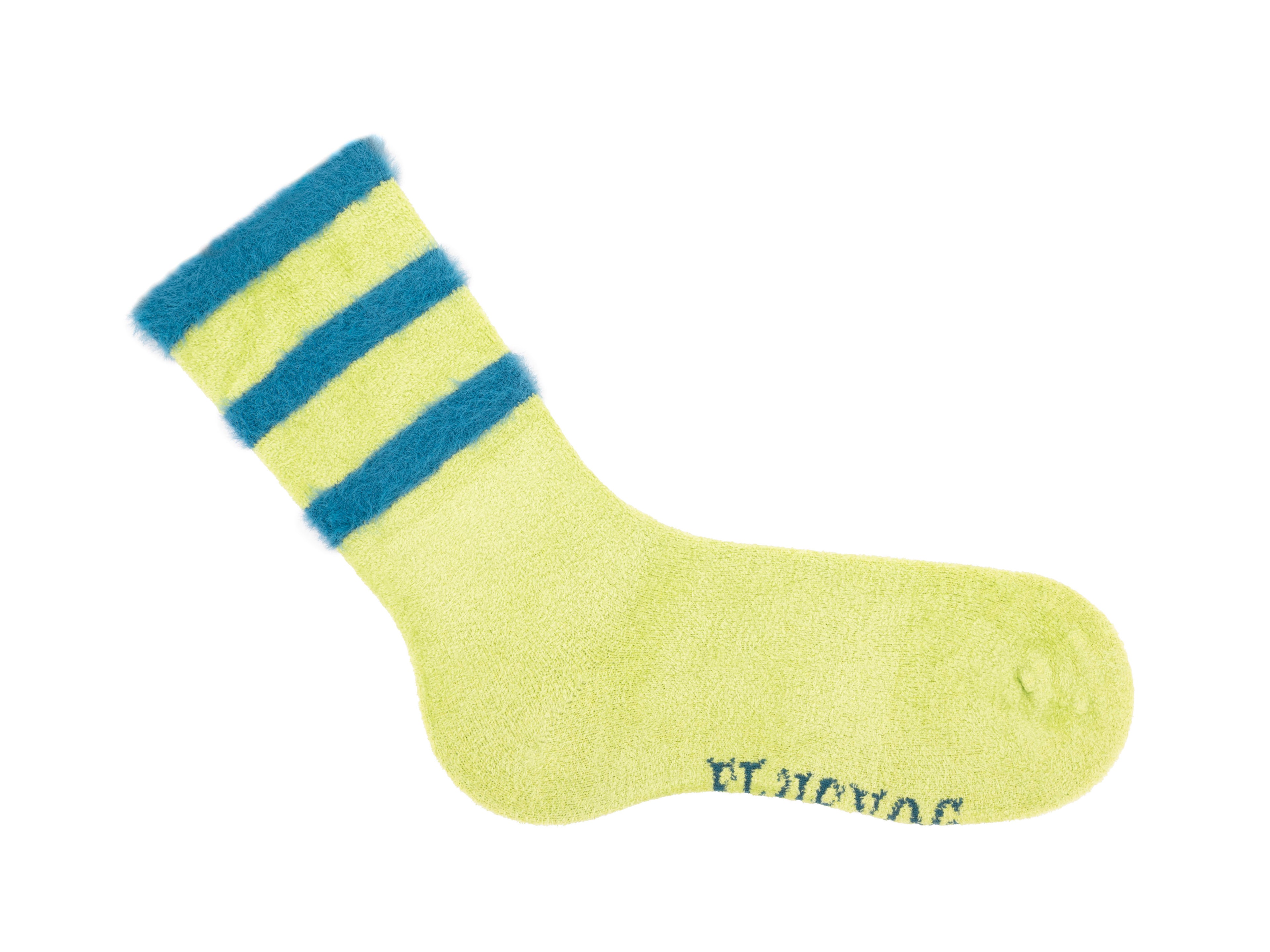 green_blue - Right Sock