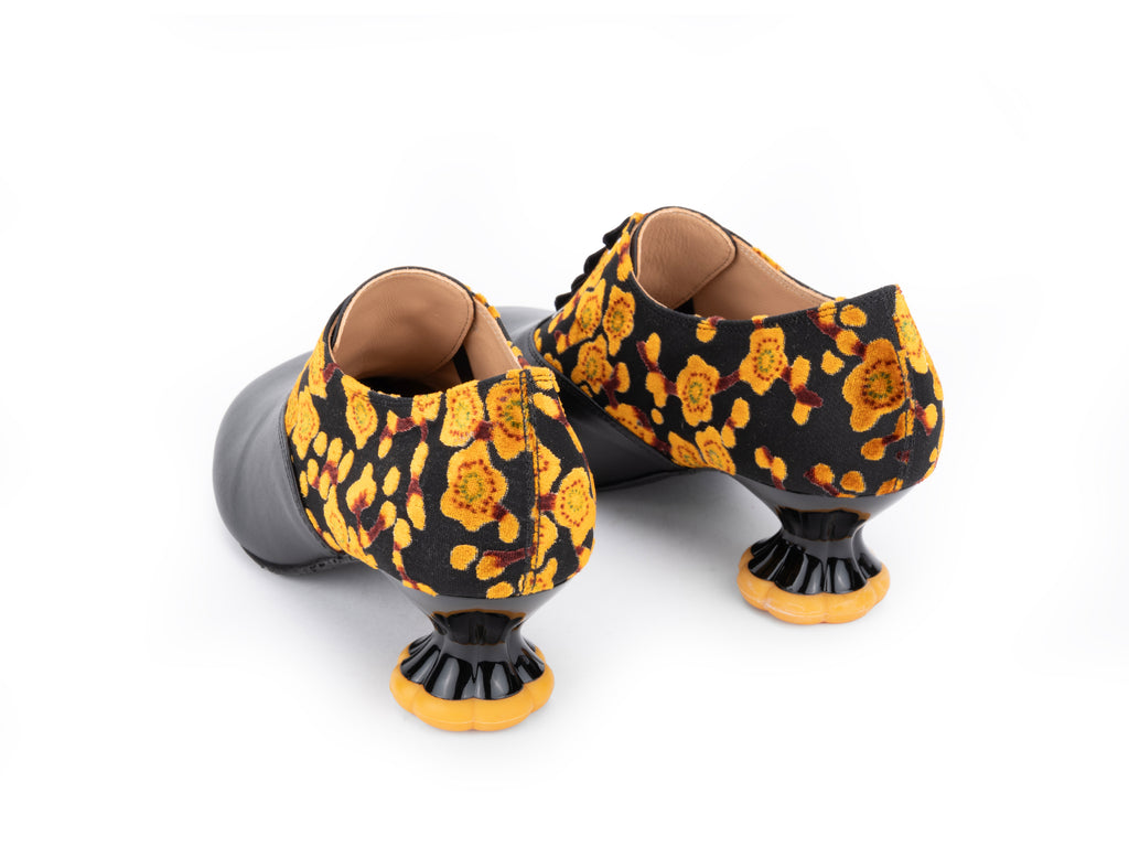 black,yellow - Back View