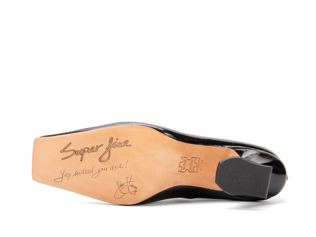 patent_black_croc - Sole
