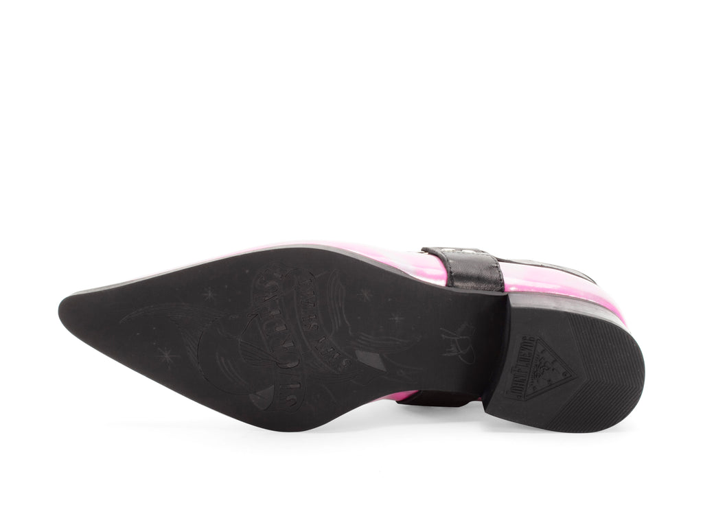 metallic_silver_pink - Sole View