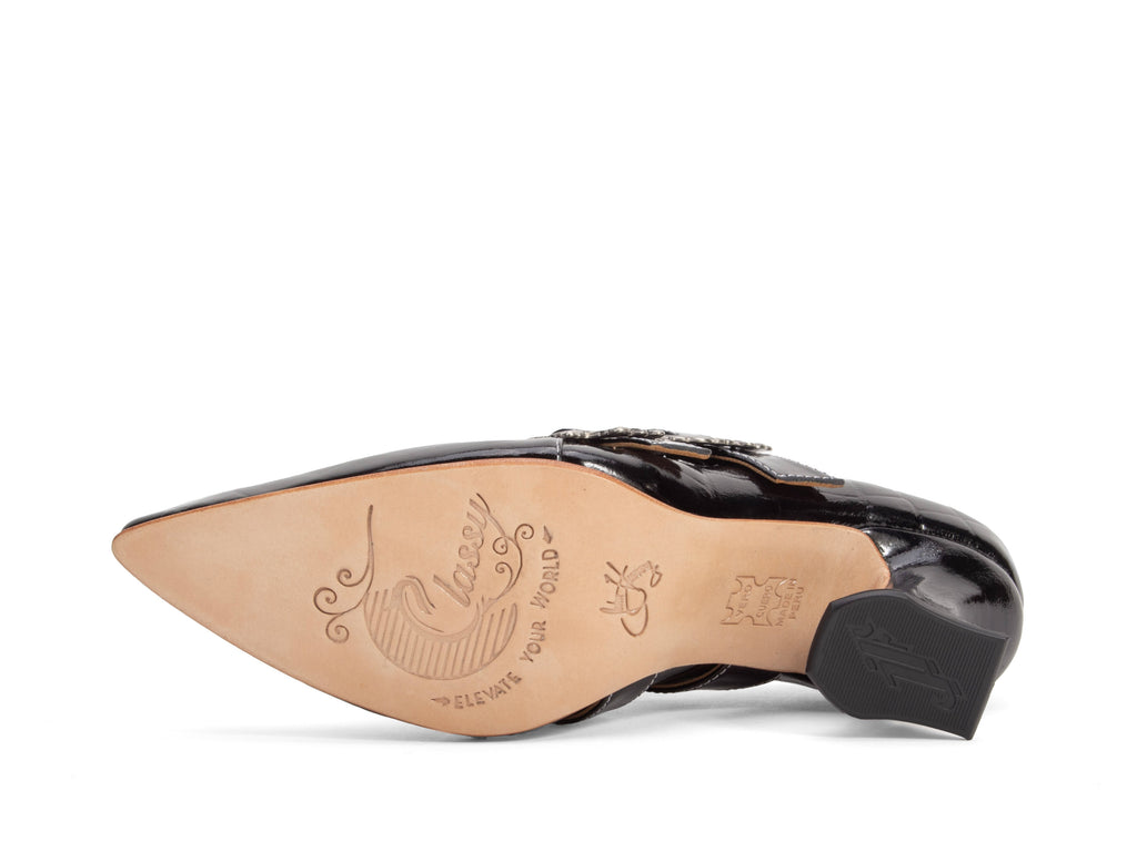 patent_black_croc - Sole