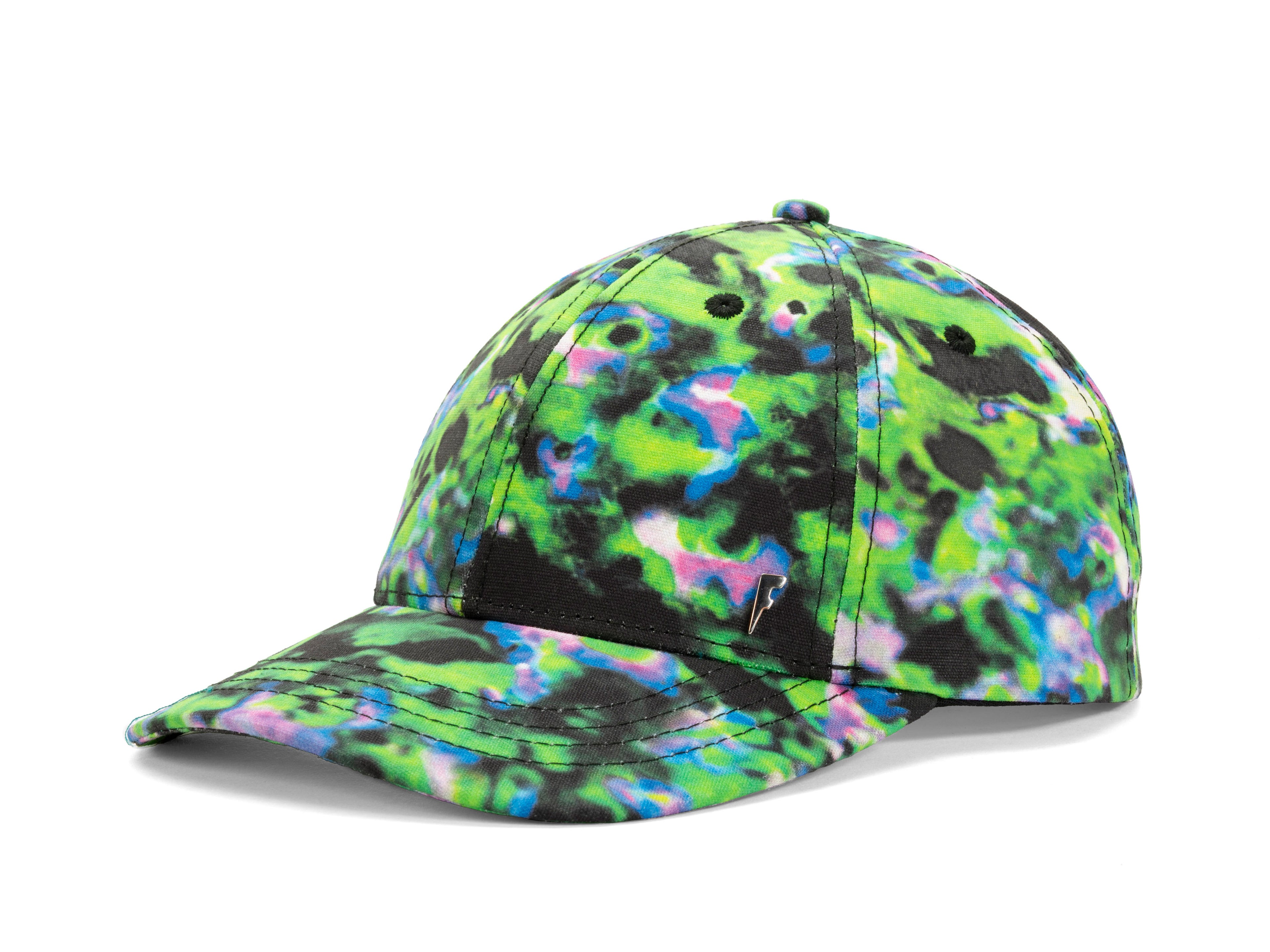 green_purple_tie-dye - Quarter View
