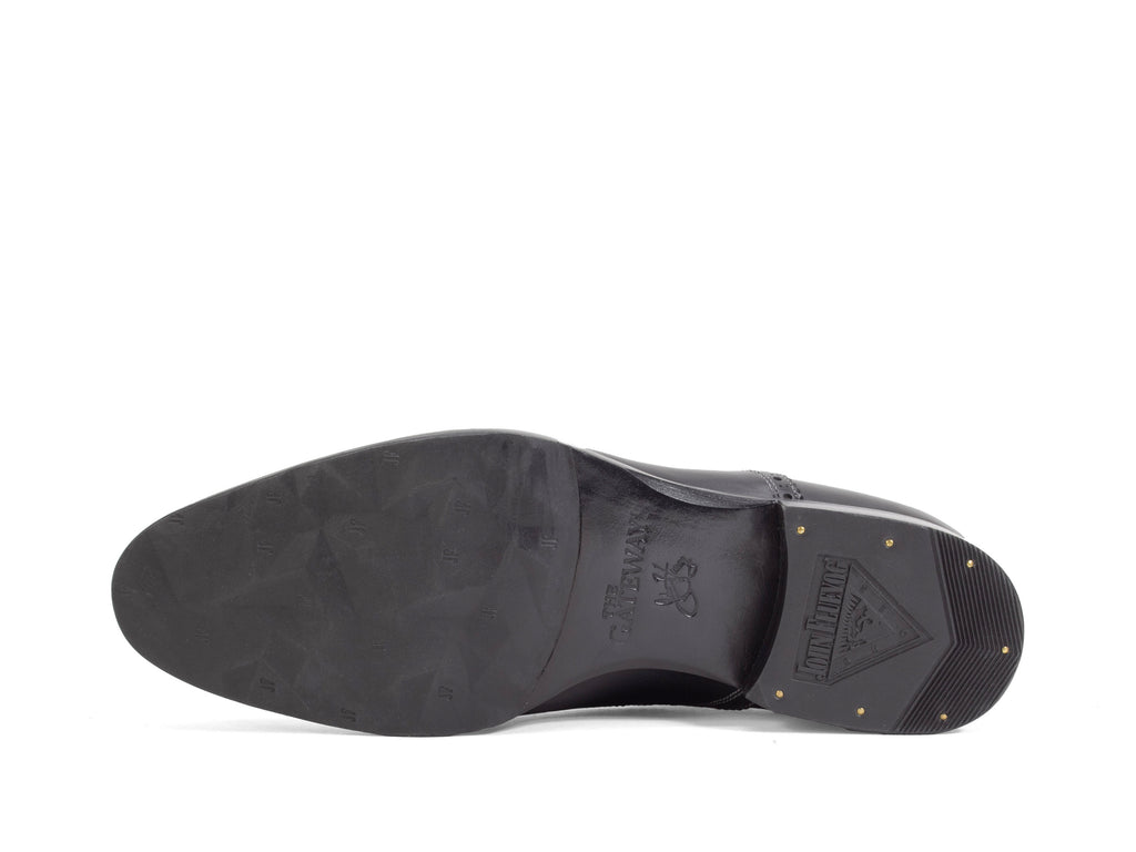 black_with_white_stitching - Sole