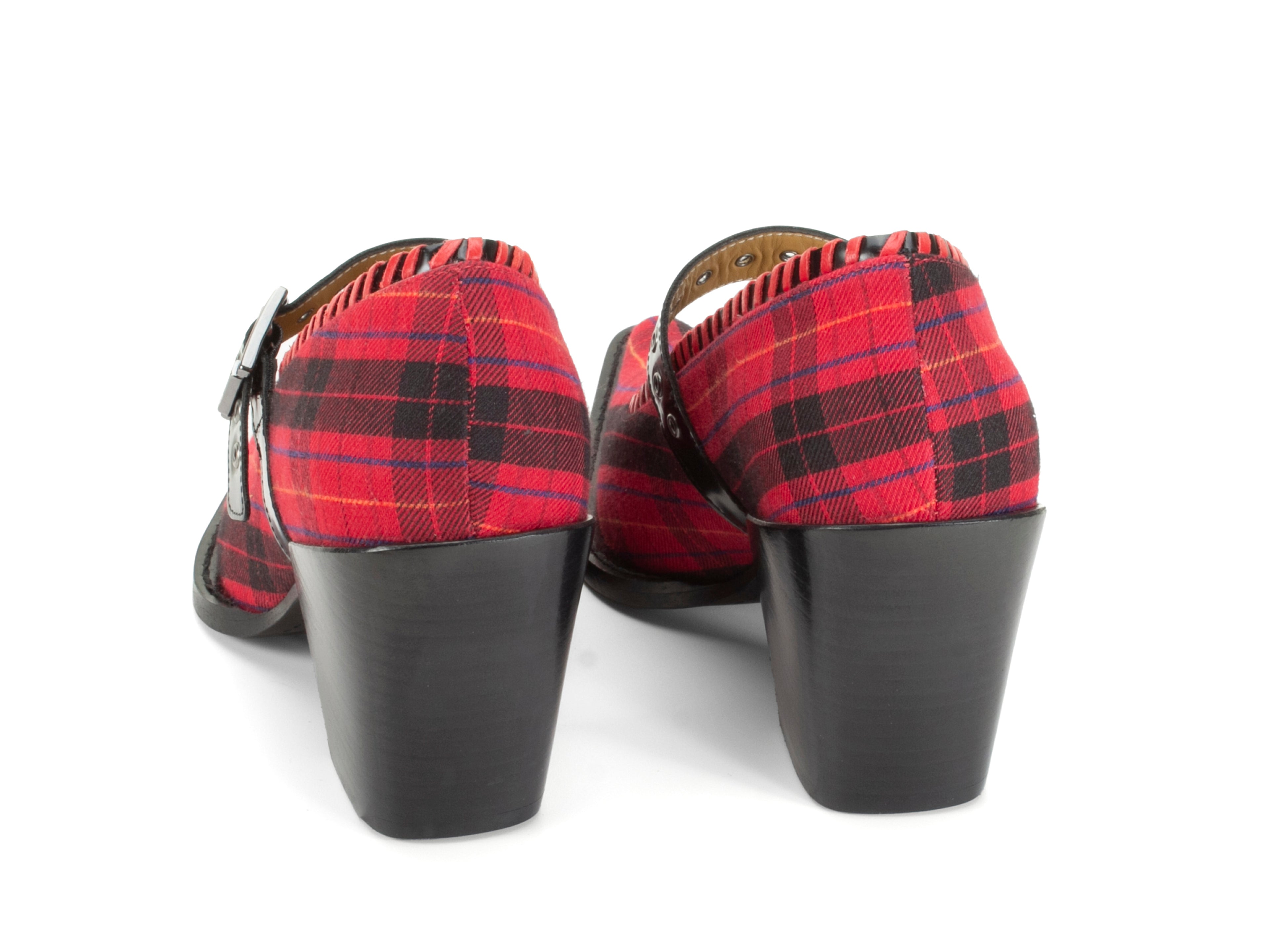 red_plaid - Back View