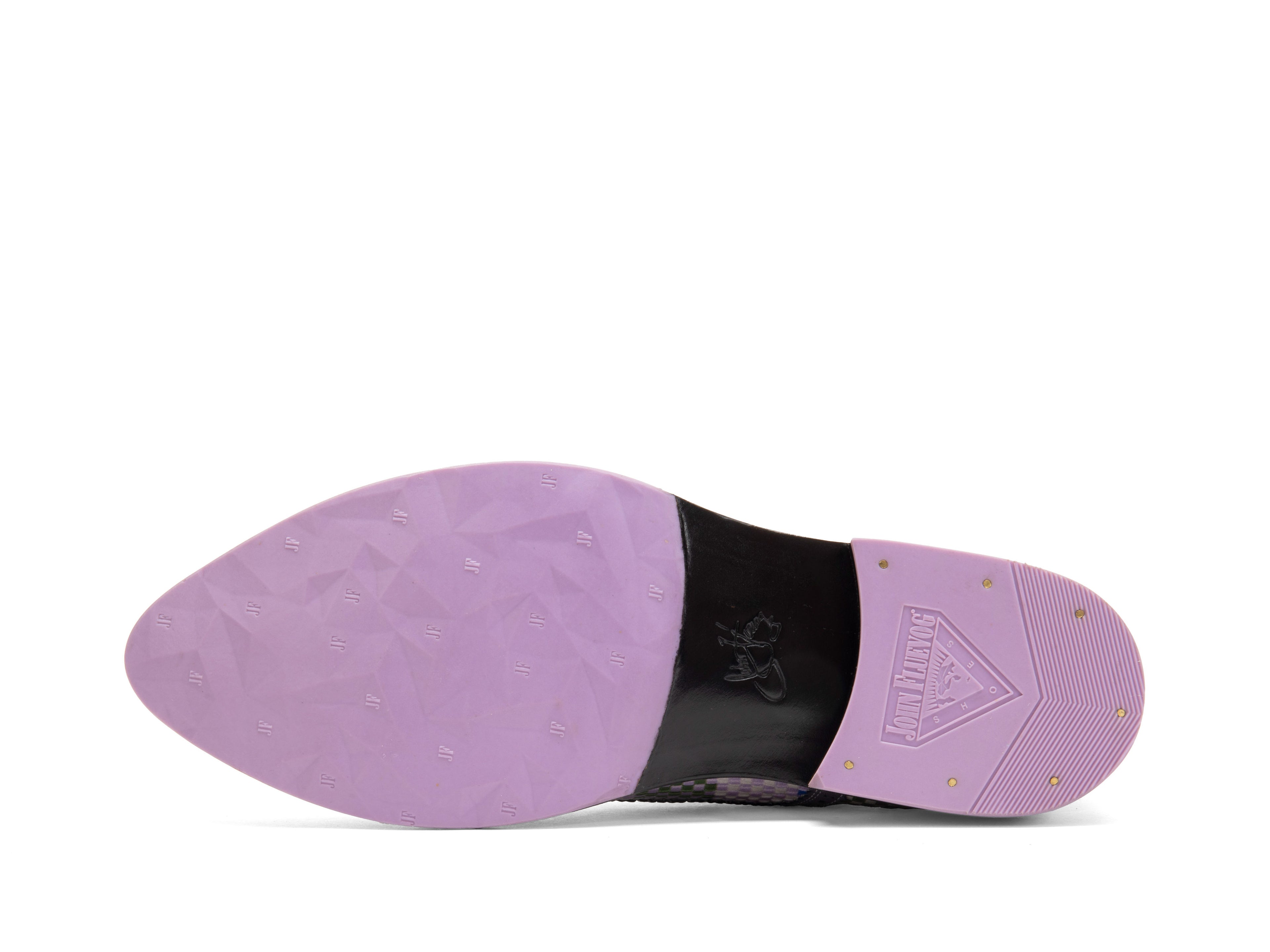 weave_purple_blue - Sole View