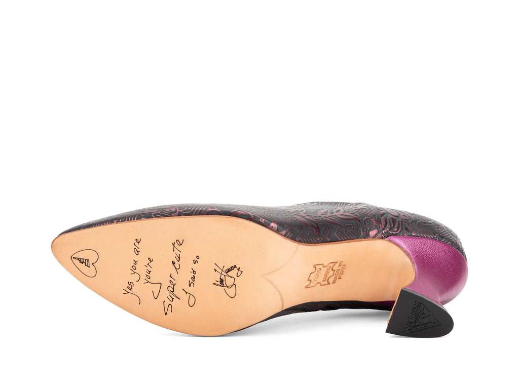 brown,purple - Sole View