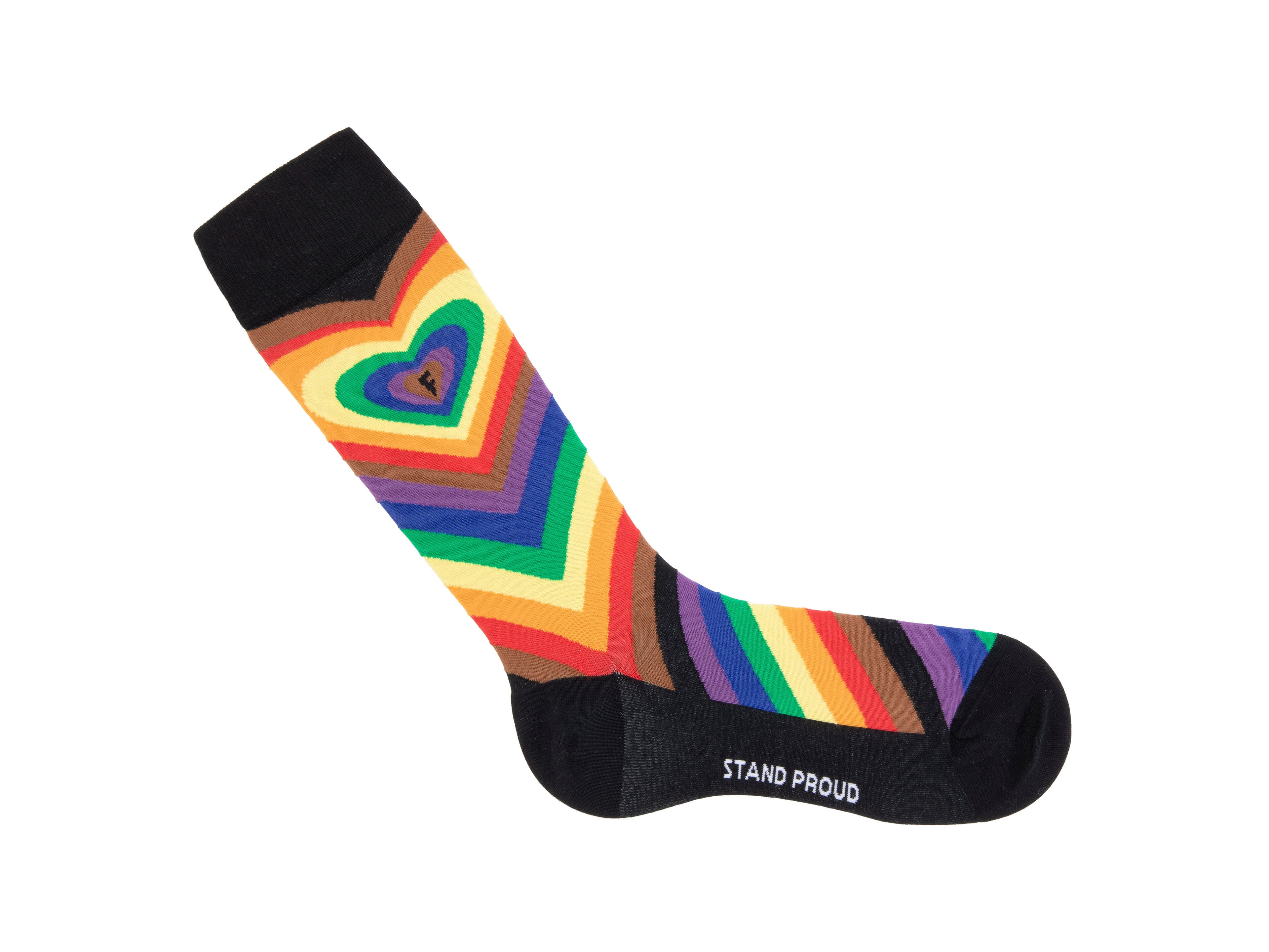 black_multi - Right Sock