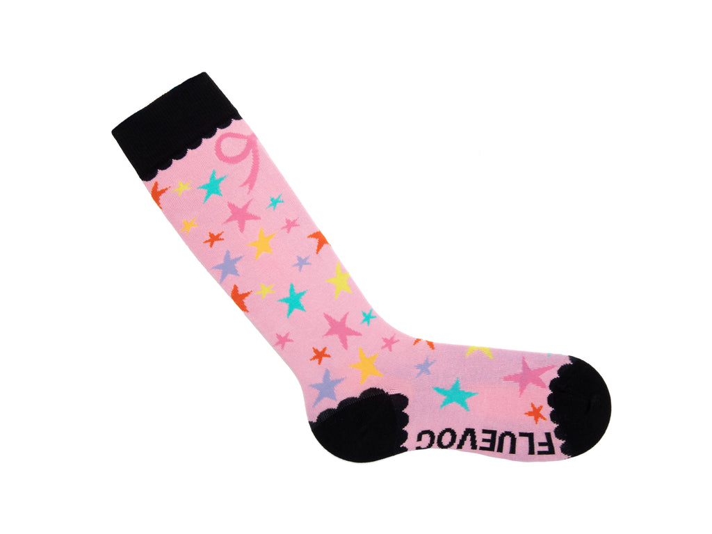 purple_multi - Right Sock