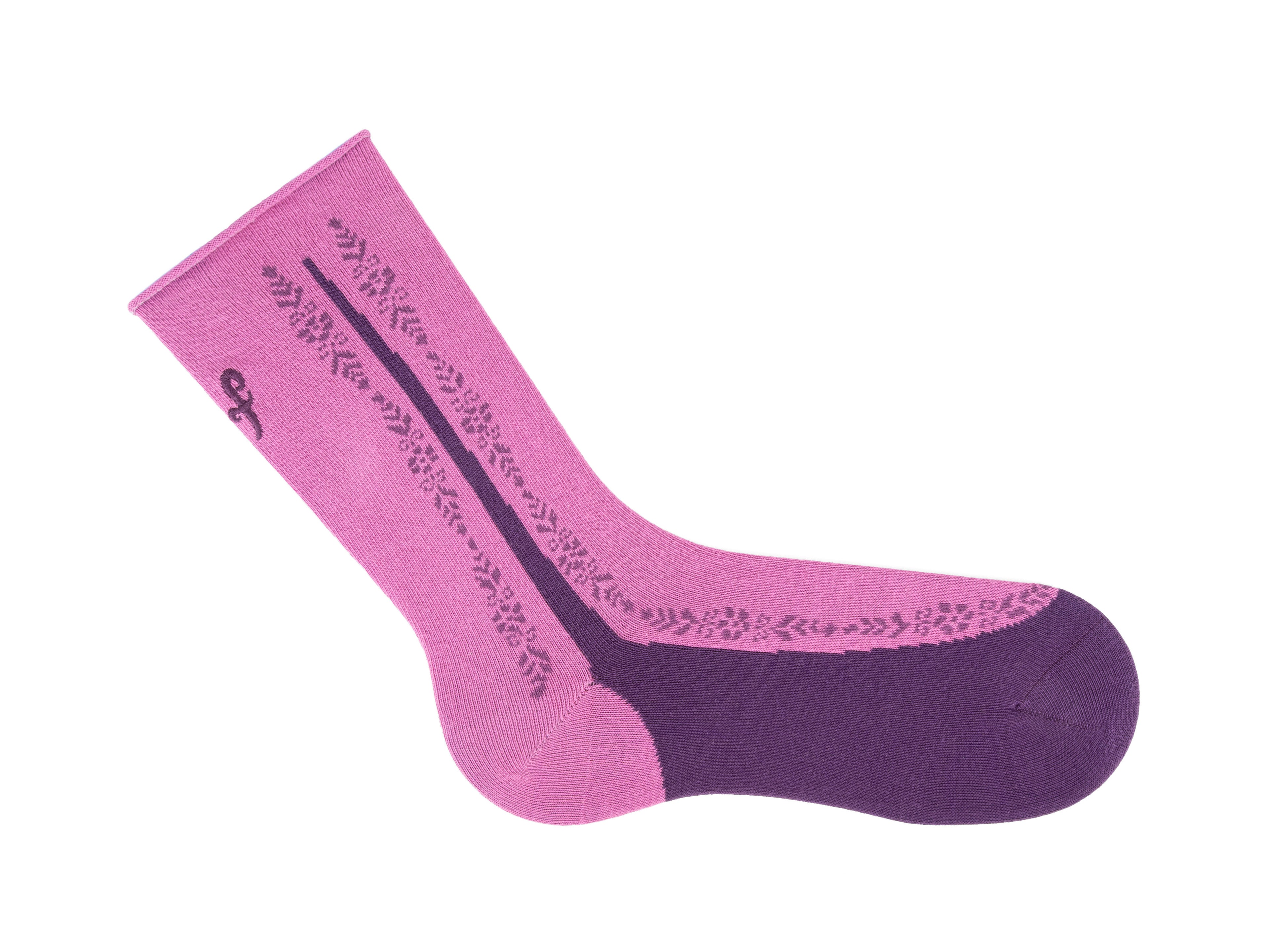 purple - Right Sock
