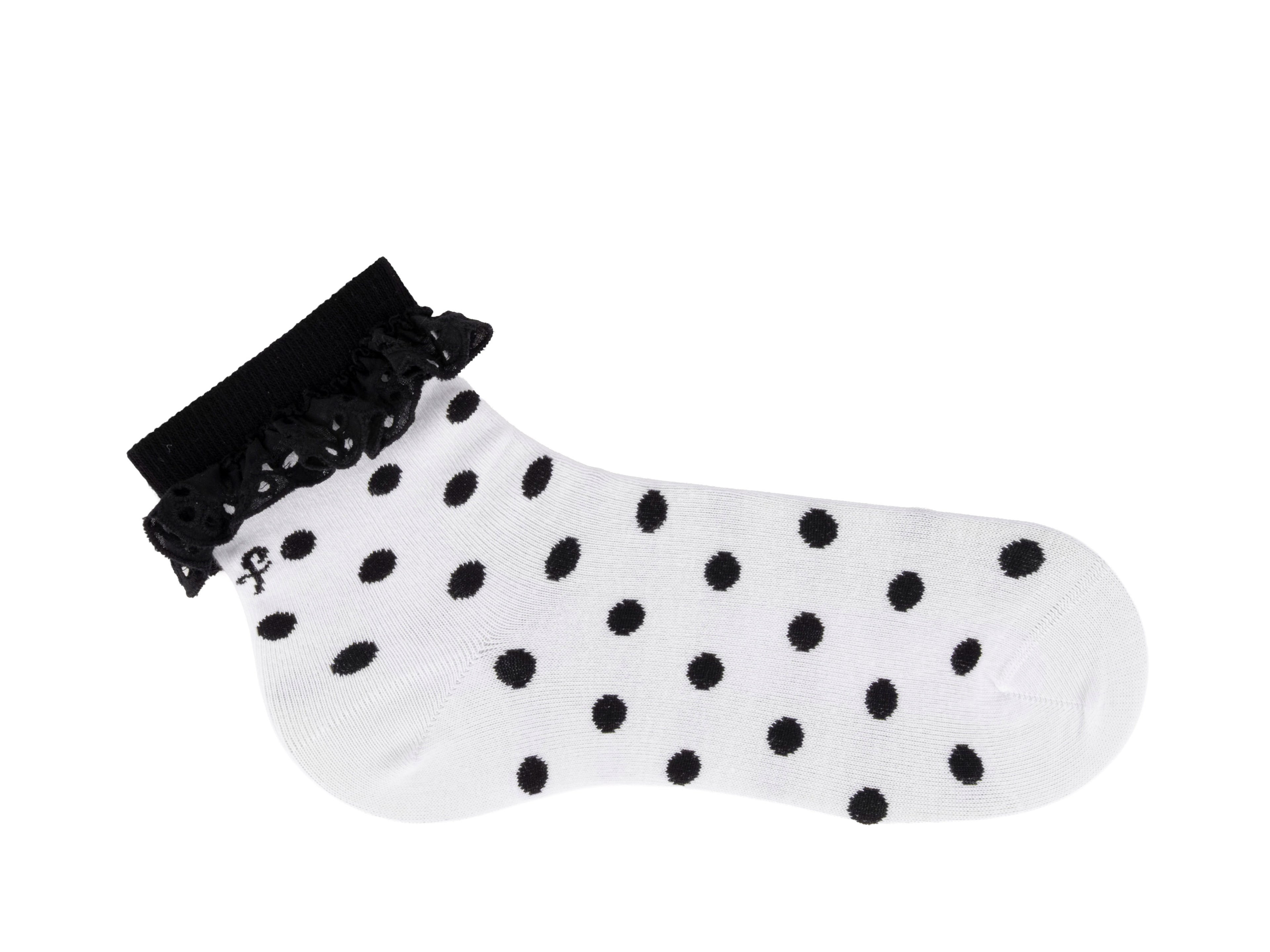 white - Right Sock