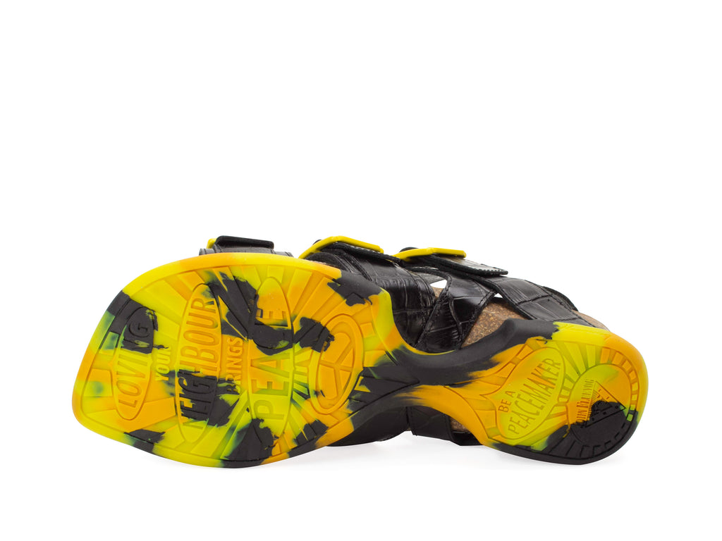 black_yellow - Sole