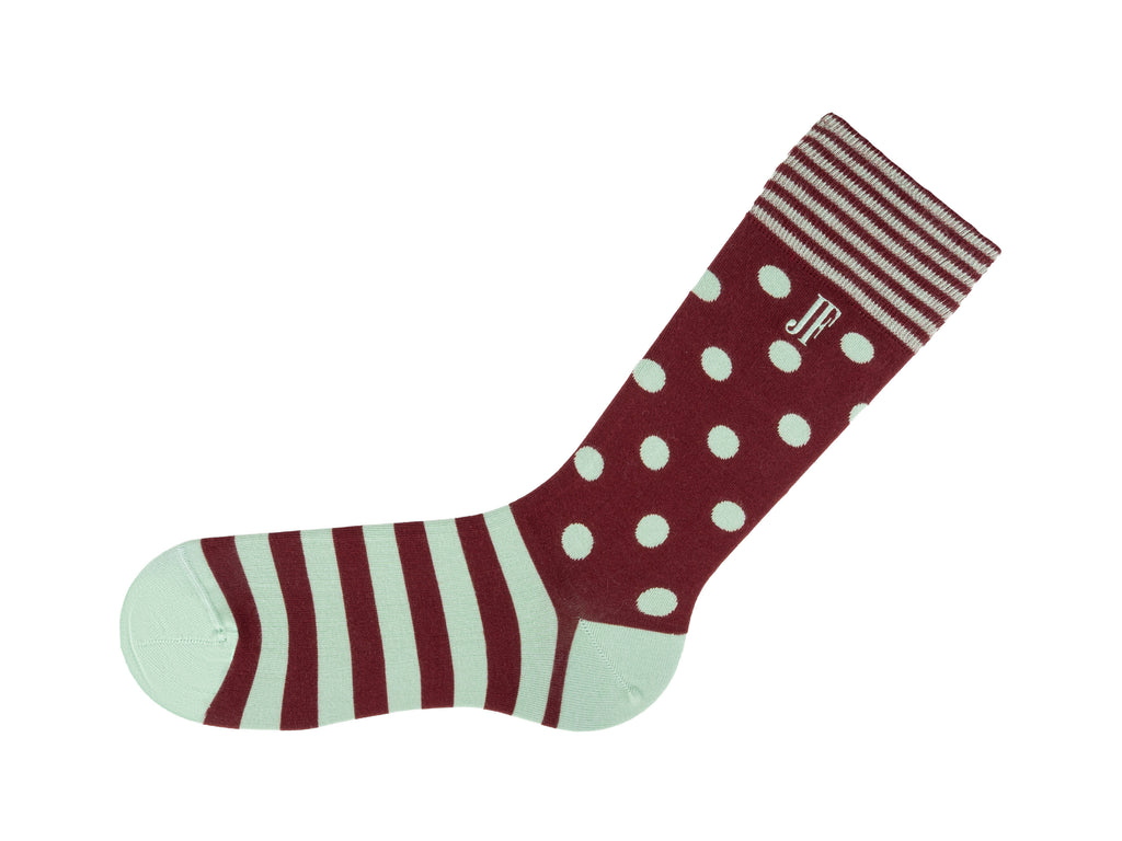 red - Left Sock