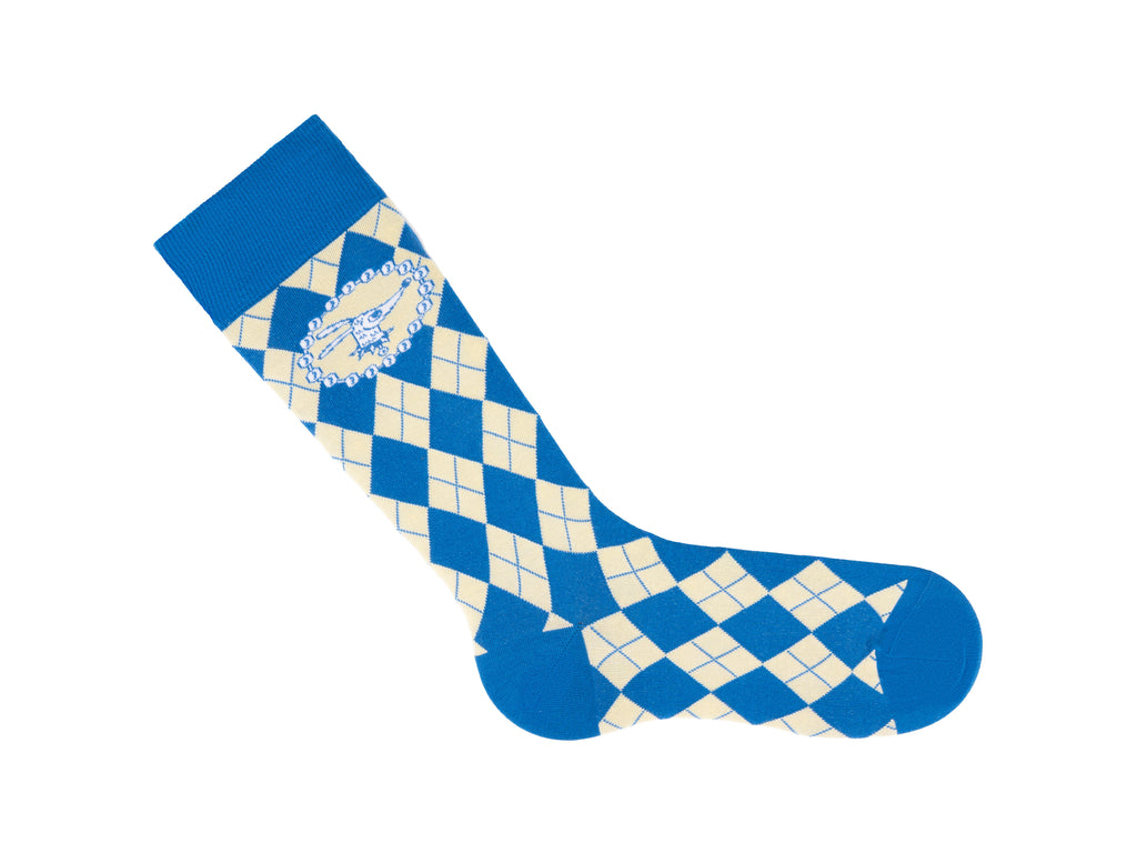 blue - Right Sock