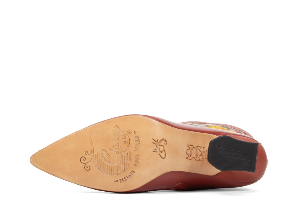floral_brown - Sole
