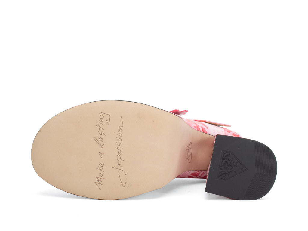 newsprint_pink_red - Sole