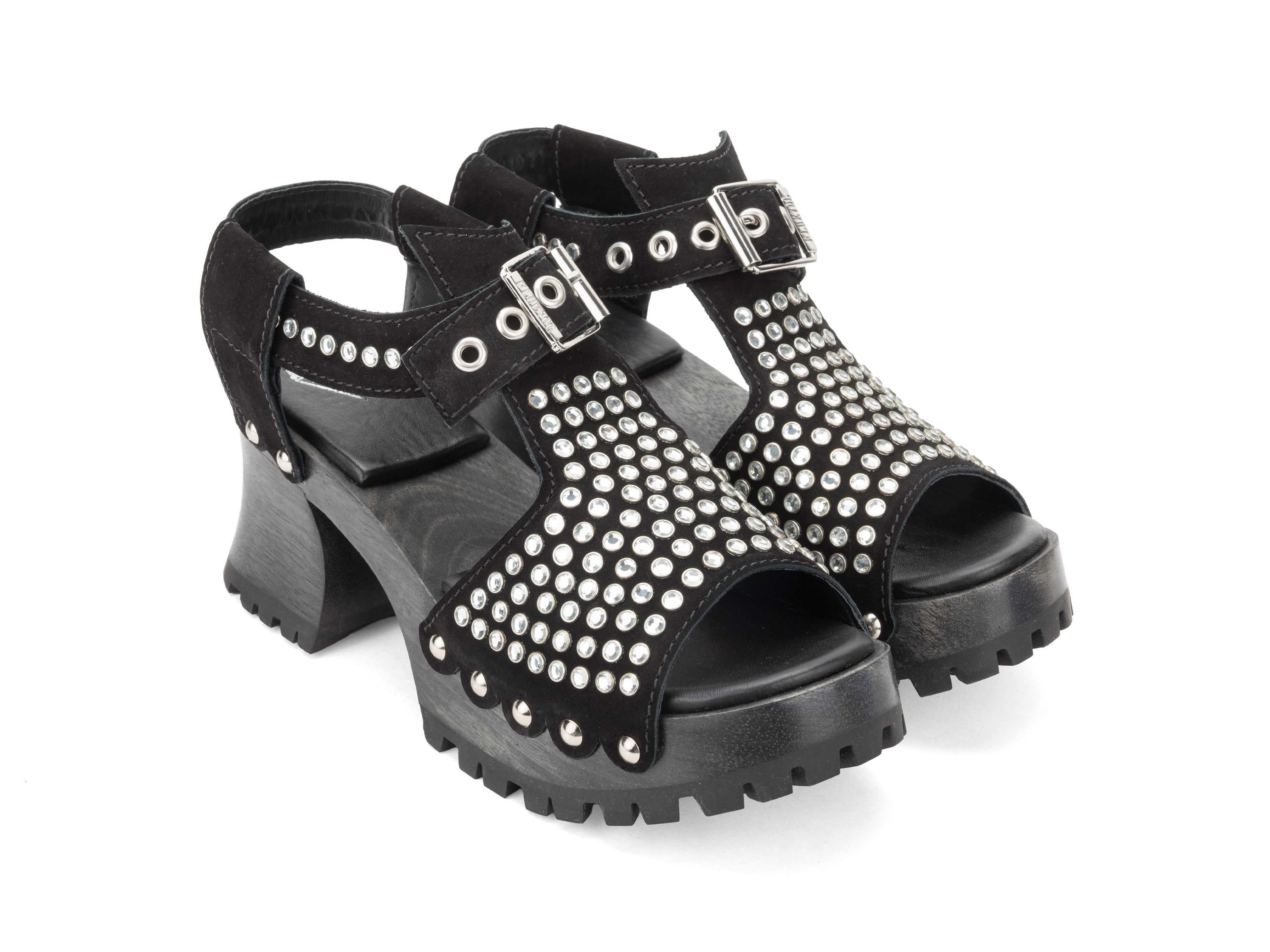 black_rhinestone - Quarter View