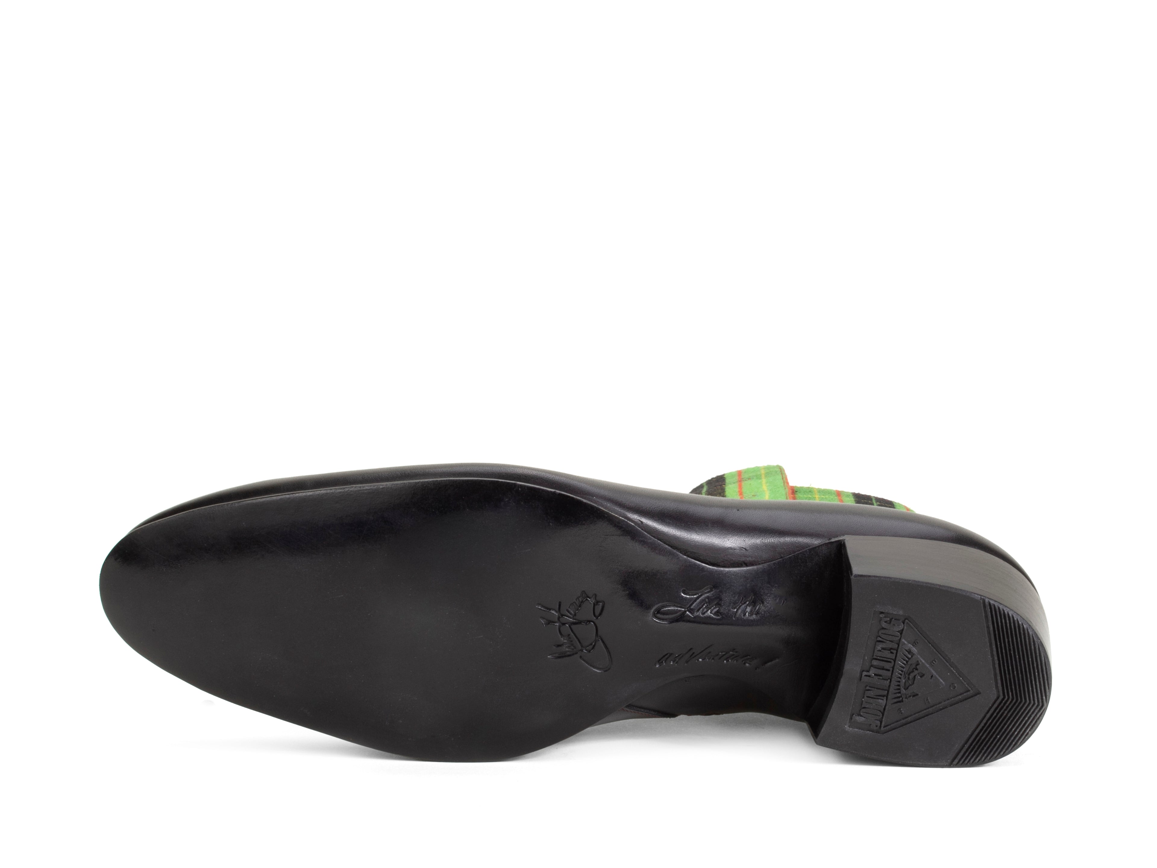 black_green_plaid - Sole