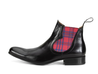 Rigas - Black/Red Plaid