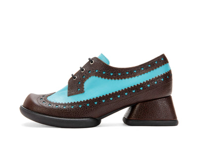 Rosamund - Brown/Blue